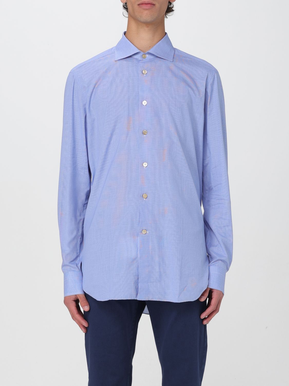 Mens 셔츠 Kiton