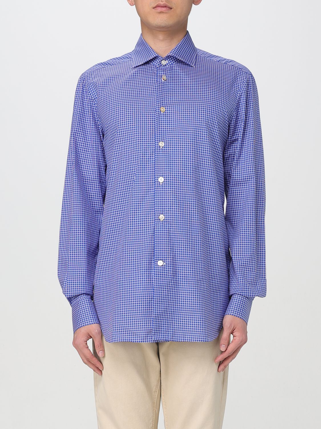 Mens 셔츠 Kiton