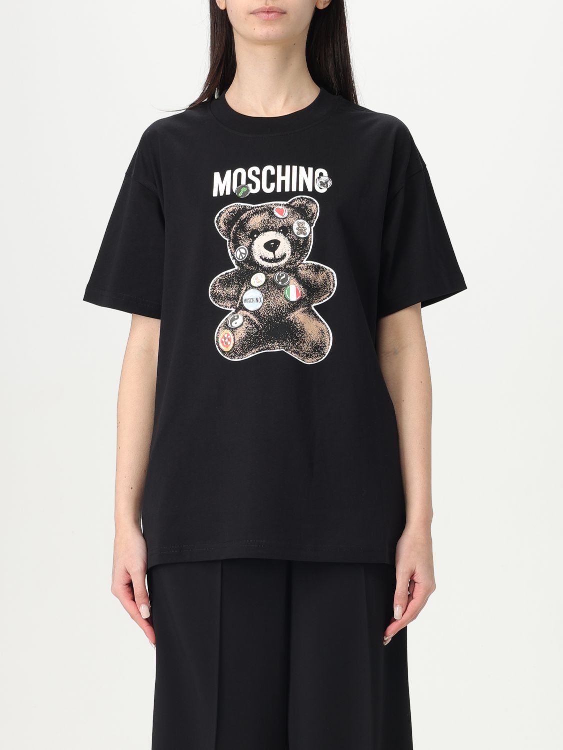 Womans 티셔츠 Moschino 꾸뛰르