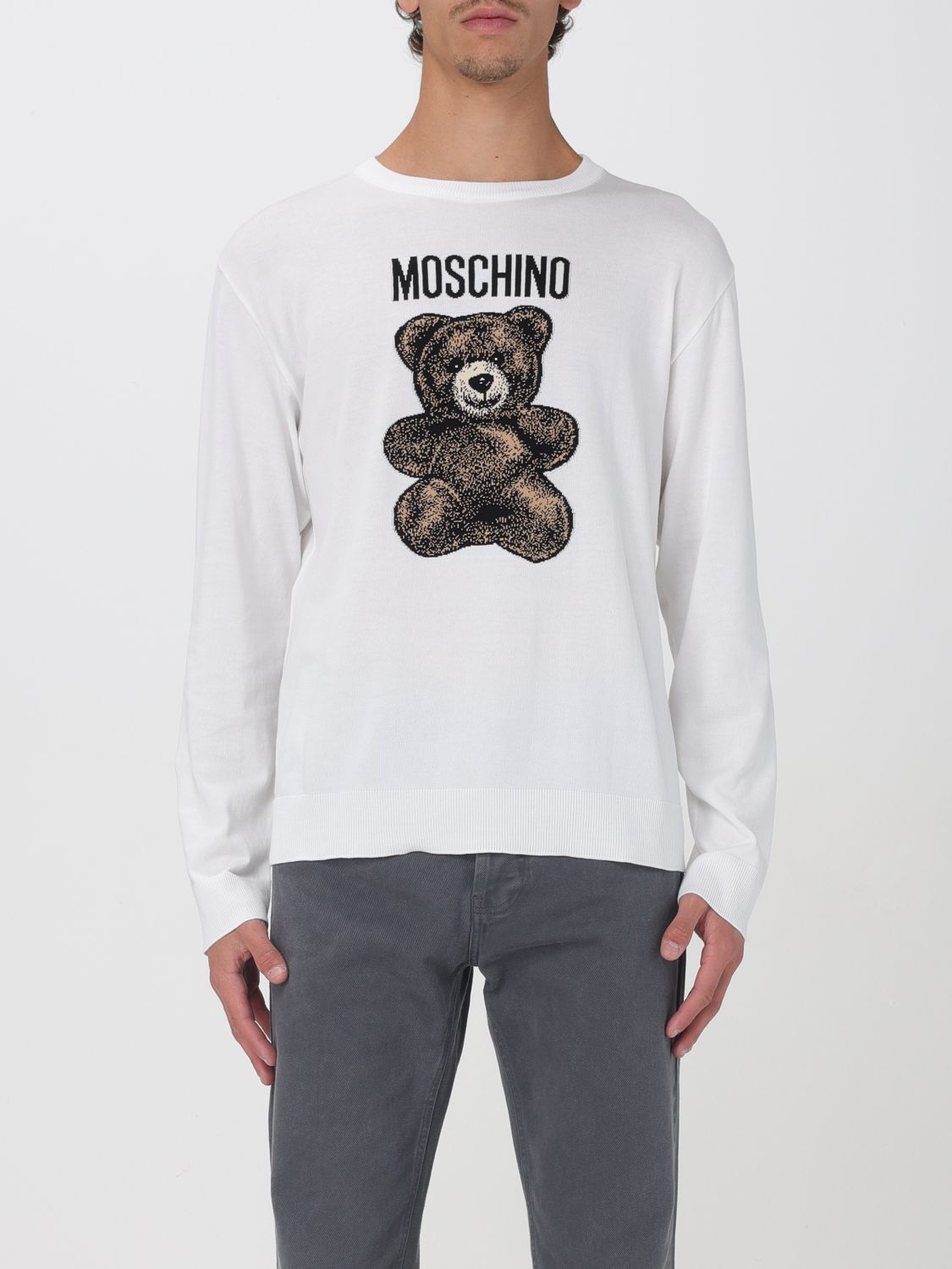 Mens 스웨터 Moschino 꾸뛰르