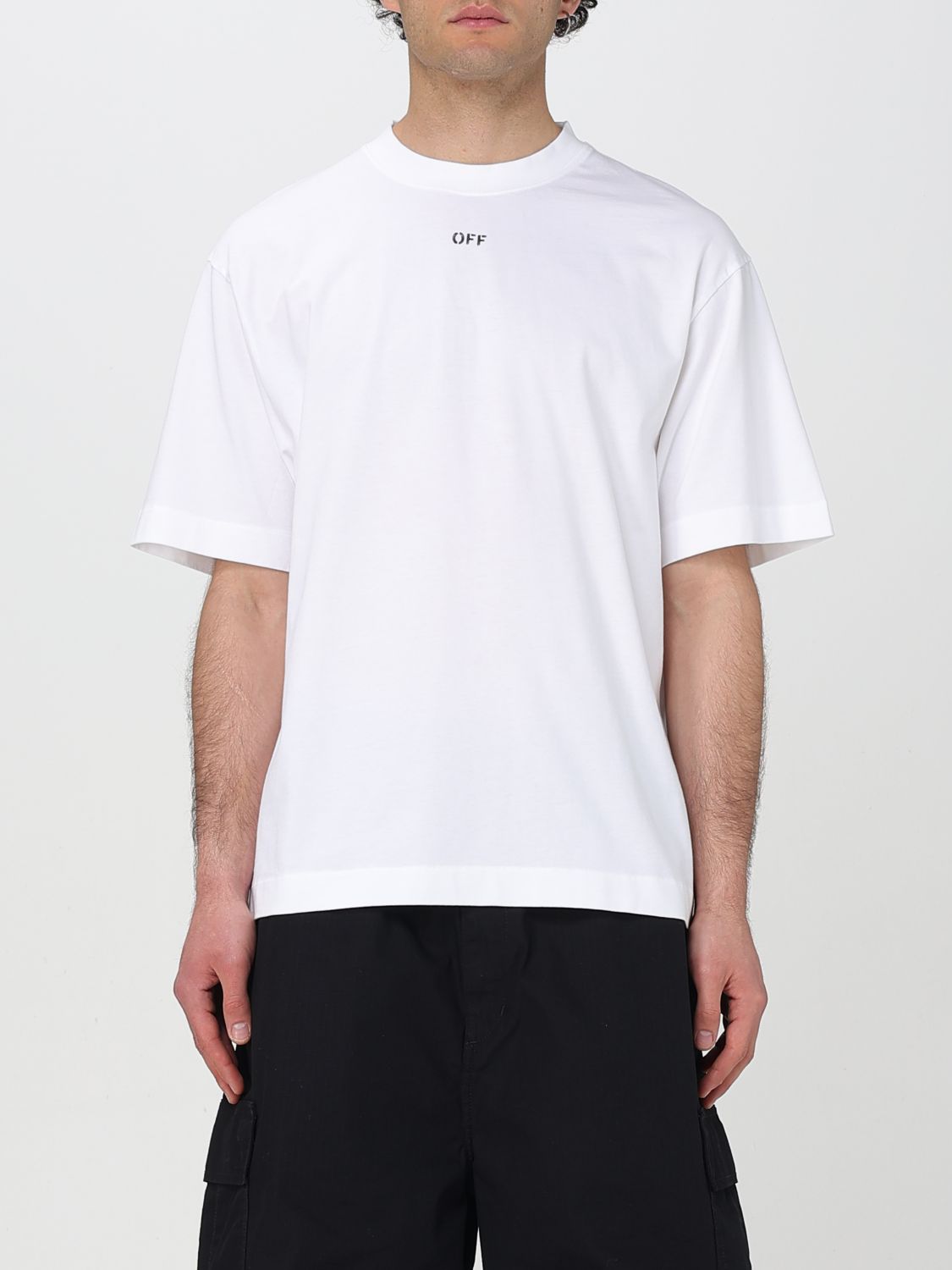 Mens 티셔츠 Offwhite