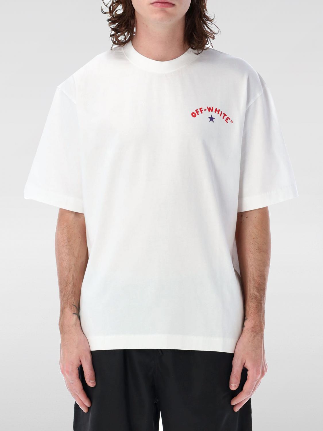 Mens 티셔츠 Offwhite