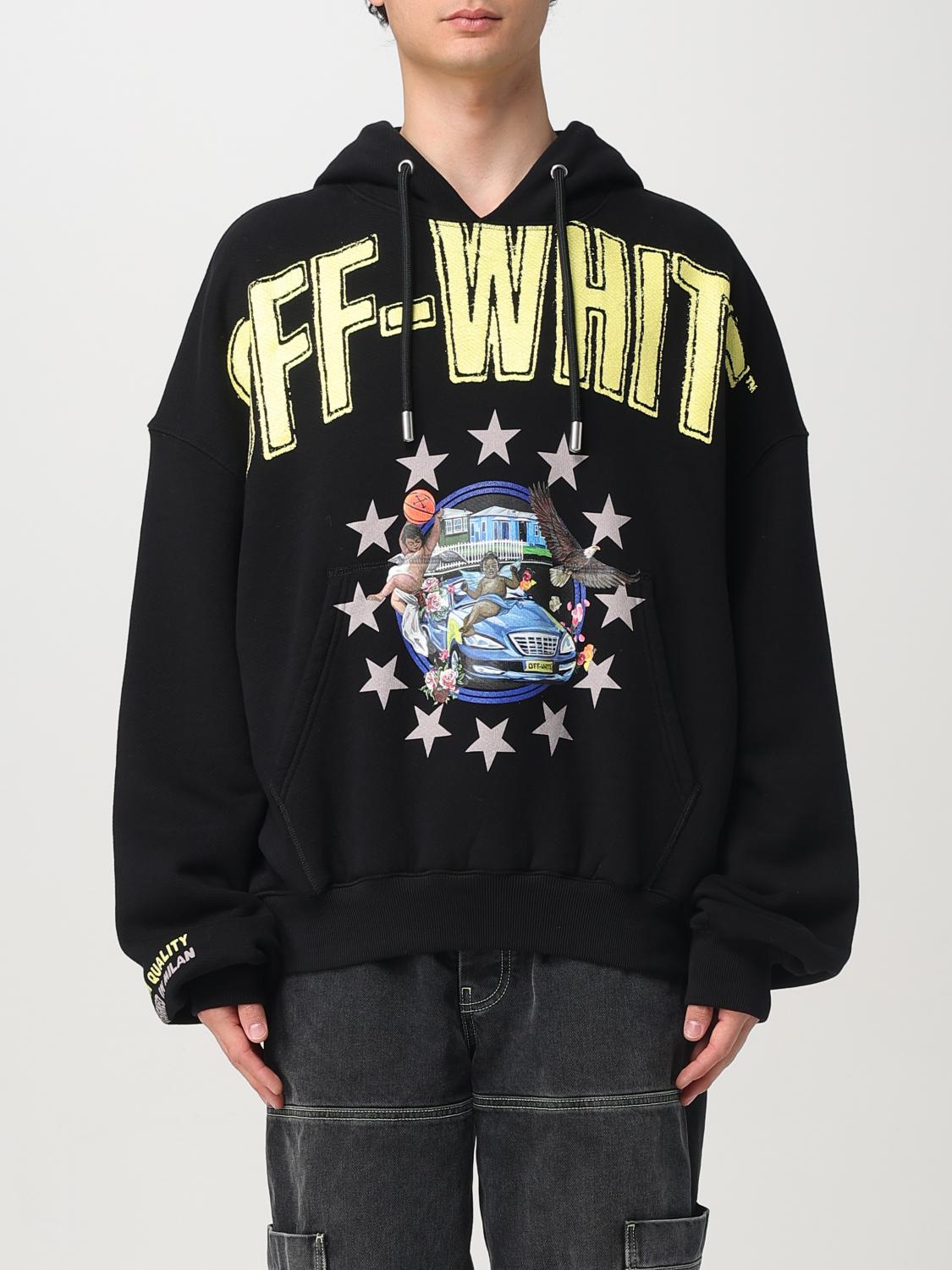 Mens 스웨트 셔츠 Offwhite