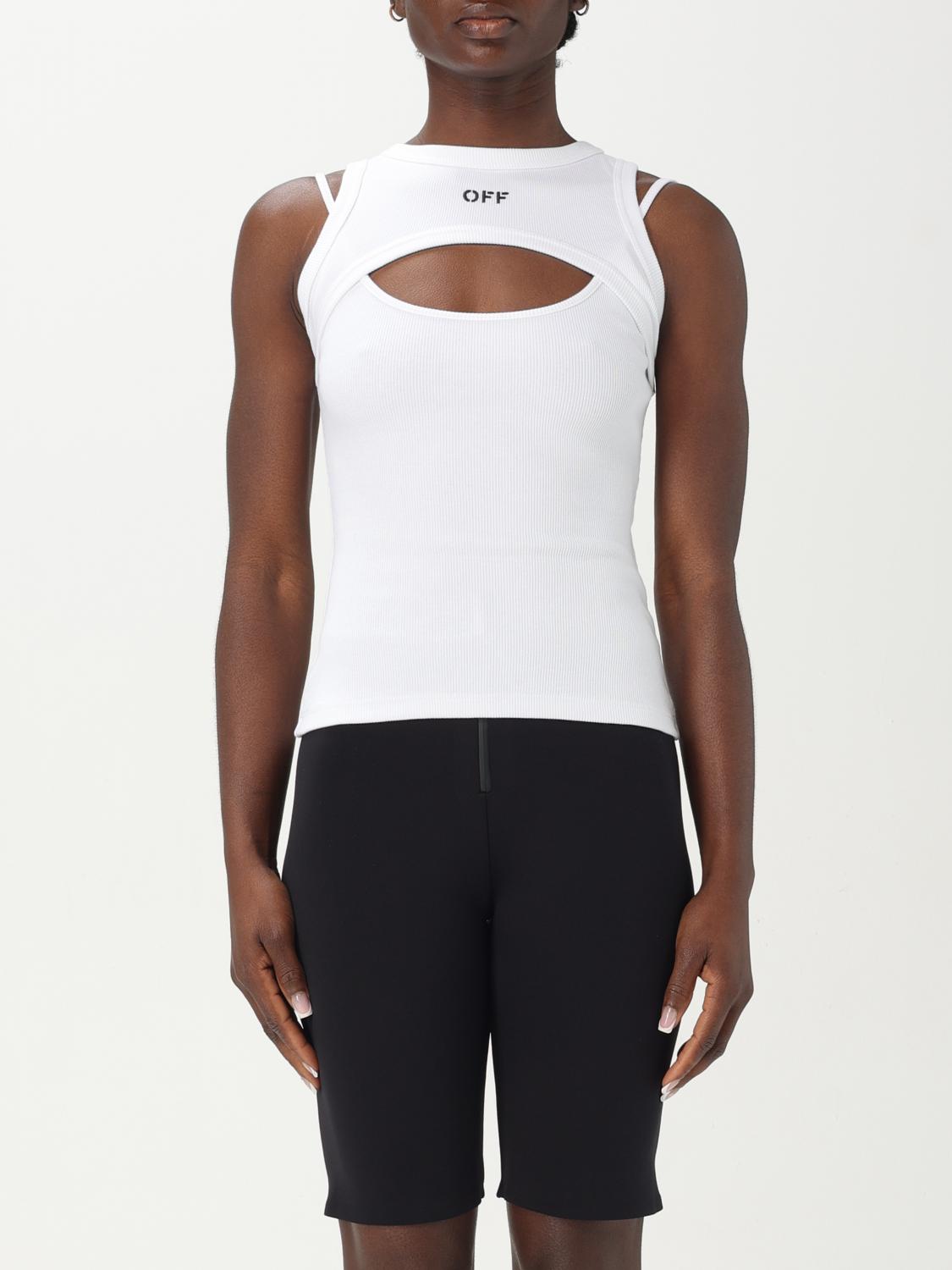 Womans 탑 Offwhite