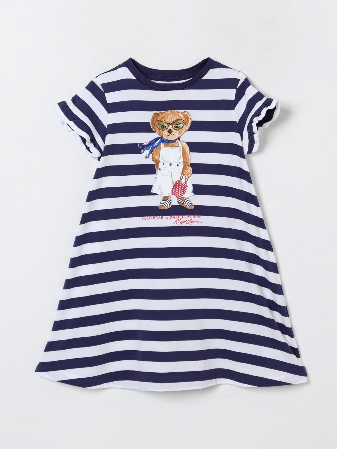 Little Girls 드레스 폴로 Ralph Lauren