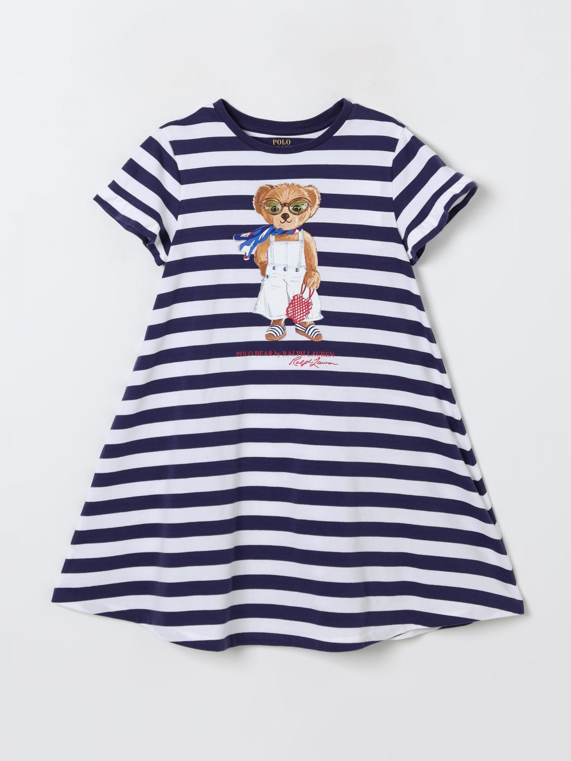 Little Girls 드레스 폴로 Ralph Lauren