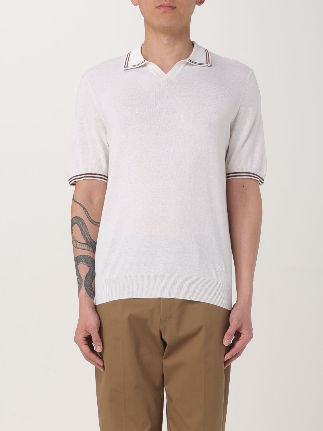 Mens 폴로 셔츠 Corneliani
