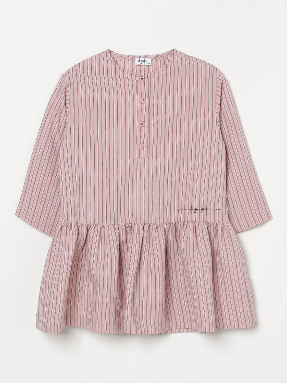 Little Girls 드레스 Il Gufo