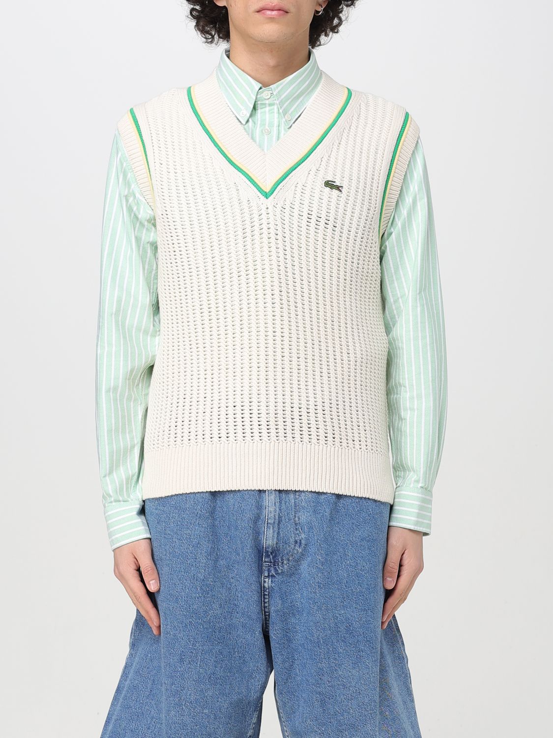 Mens 수트 베스트 Lacoste