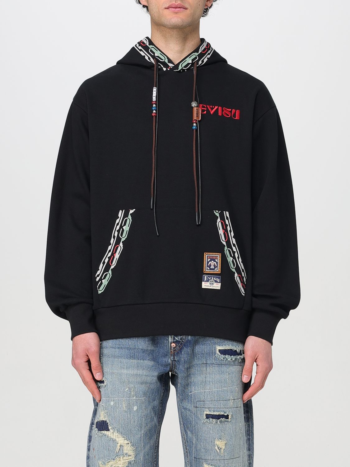 Mens 스웨트 셔츠 Evisu
