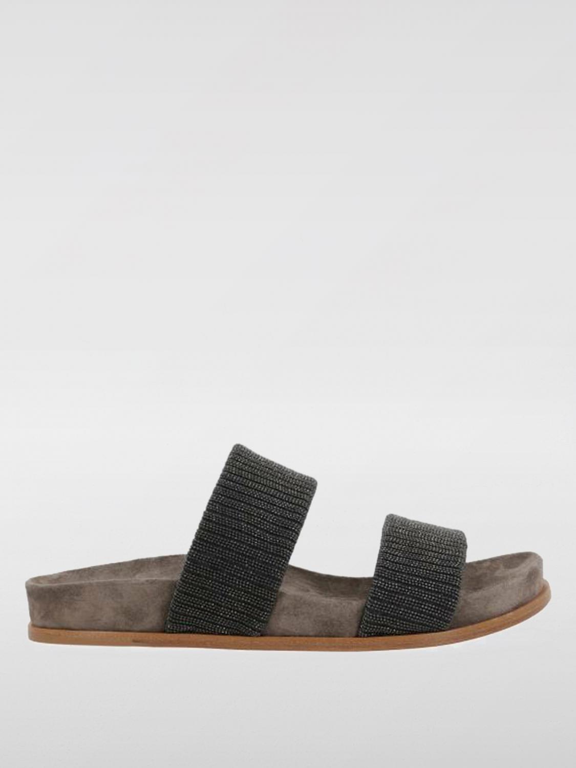 Womans 플랫 샌들 Brunello Cucinelli
