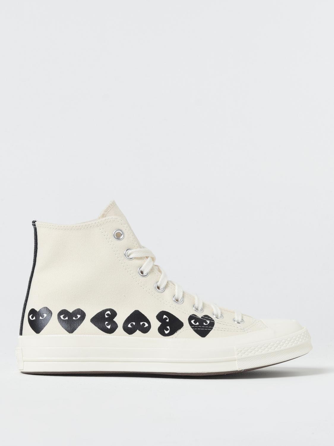 Mens 스니커즈 Comme Des Garçons Play X 컨버스