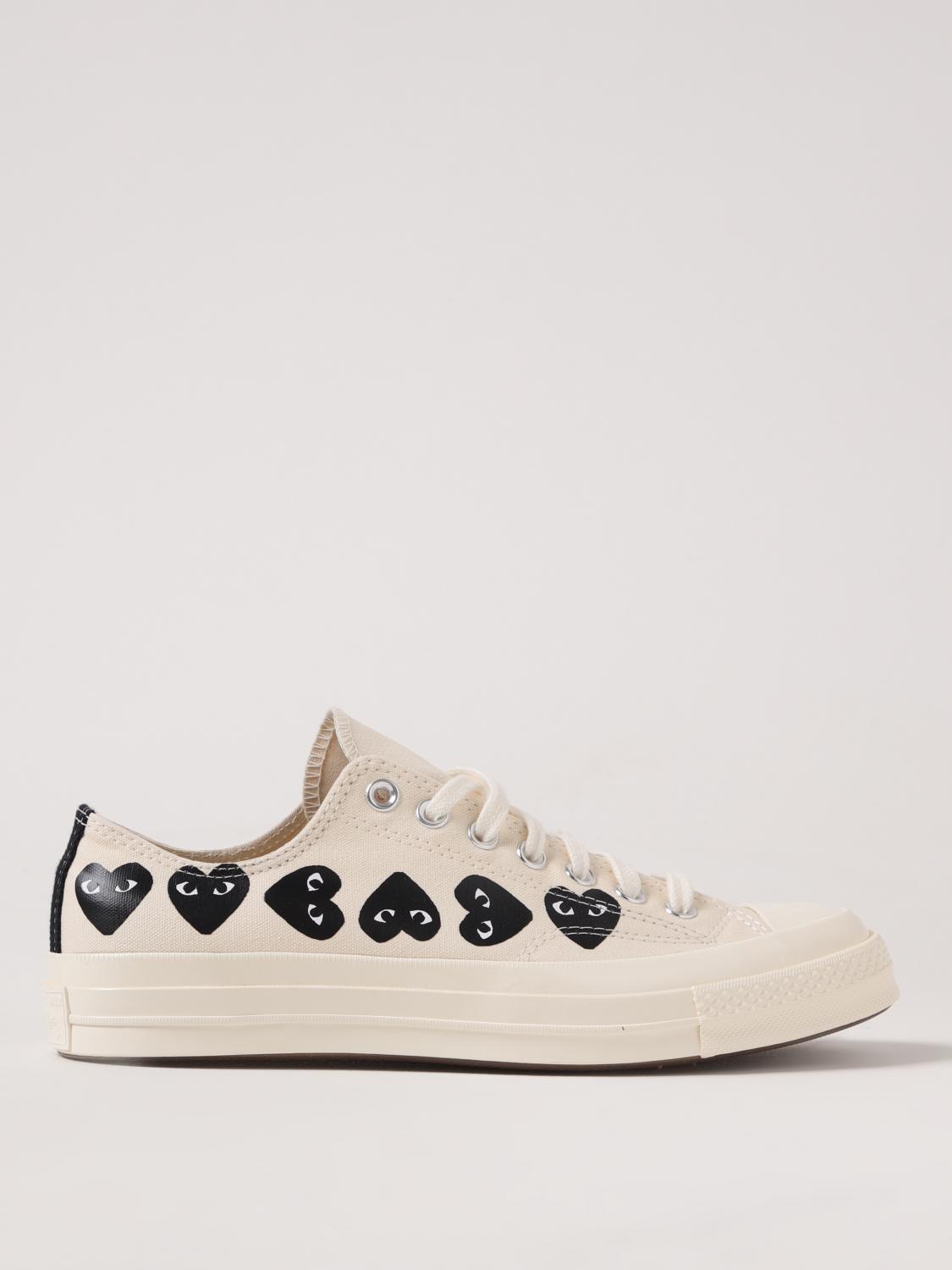 Mens 스니커즈 Comme Des Garçons Play X 컨버스