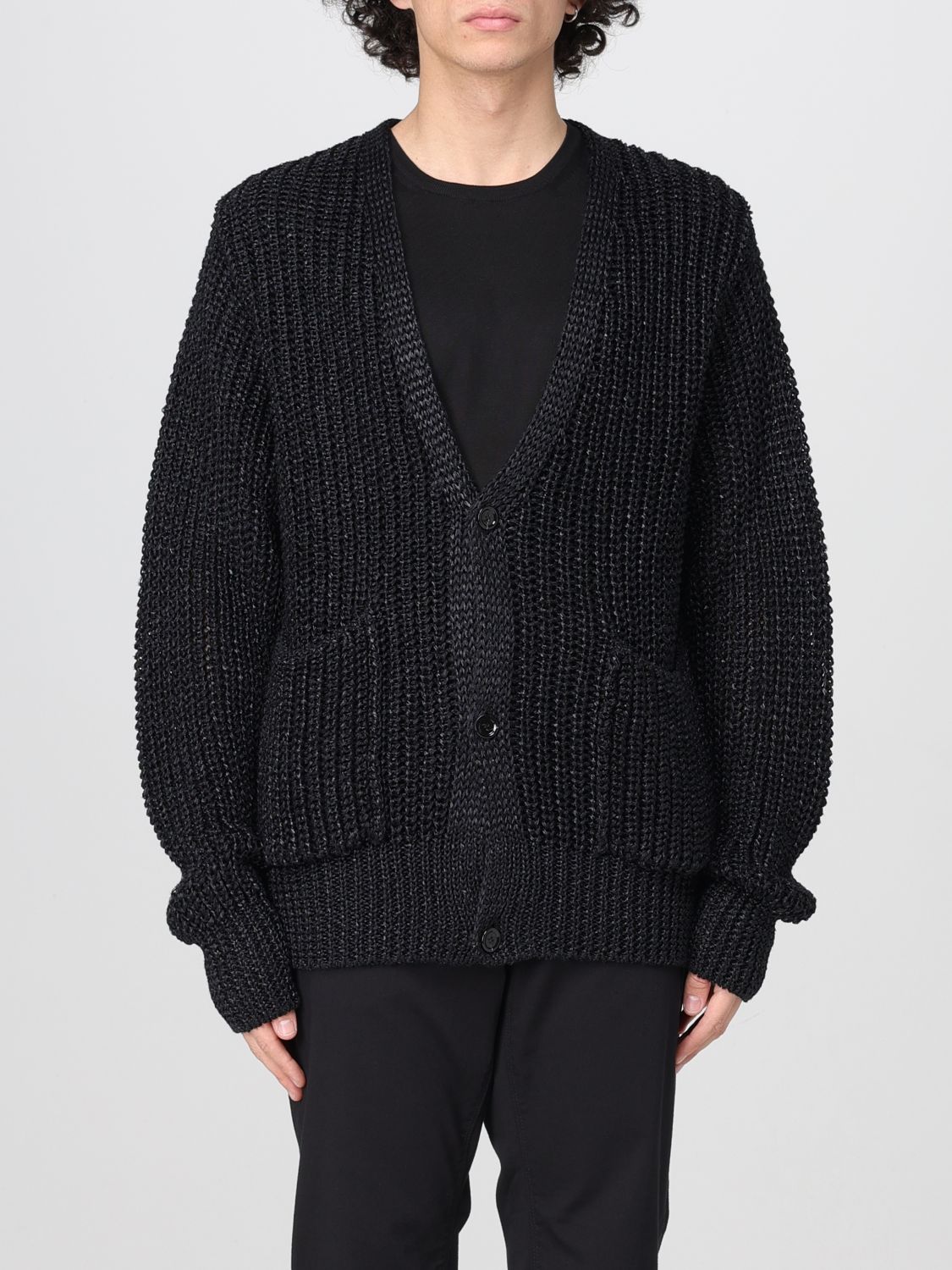 Mens 가디건 Lardini