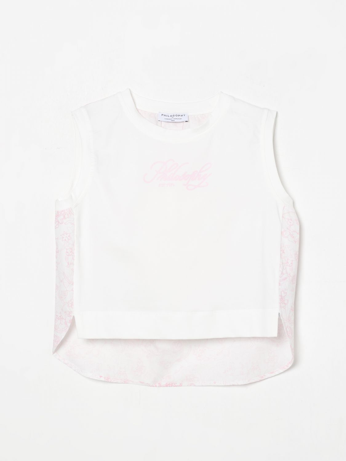 Little Girls 티셔츠 Philosophy Di Lorenzo Serafini