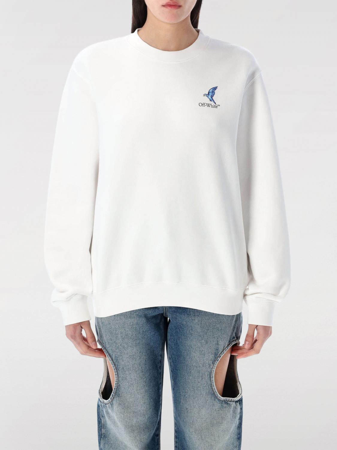 Womans 스웨트 셔츠 Offwhite