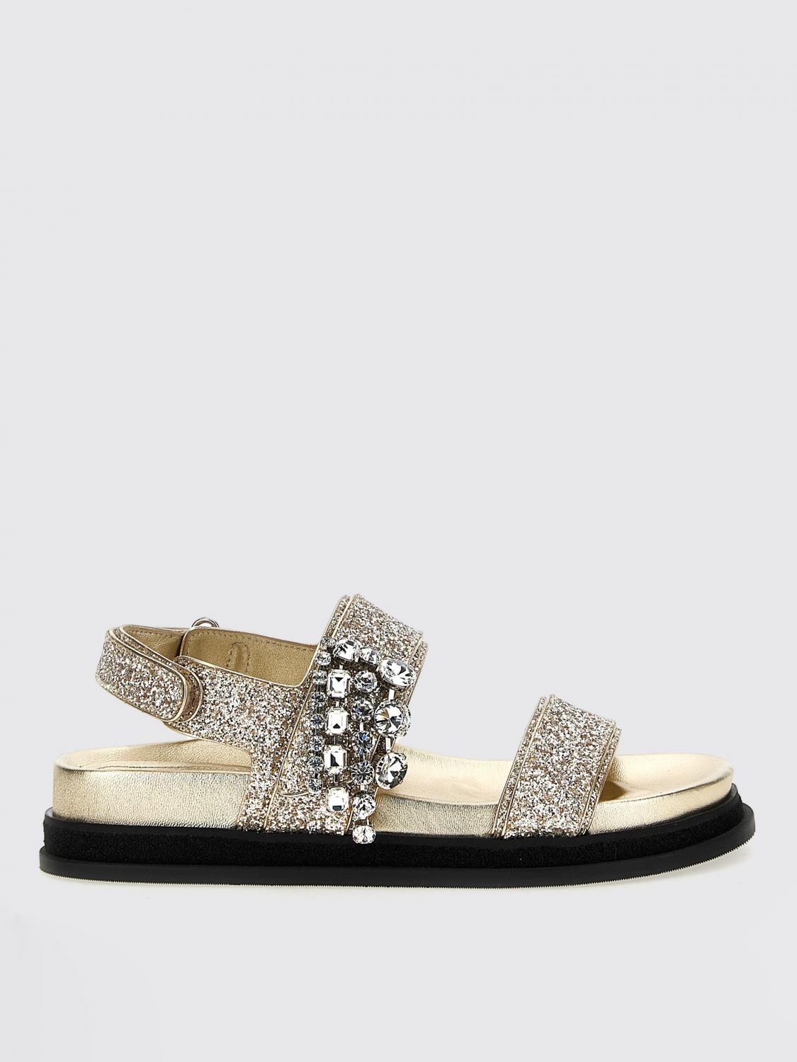 Womans 플랫 샌들 Jimmy Choo