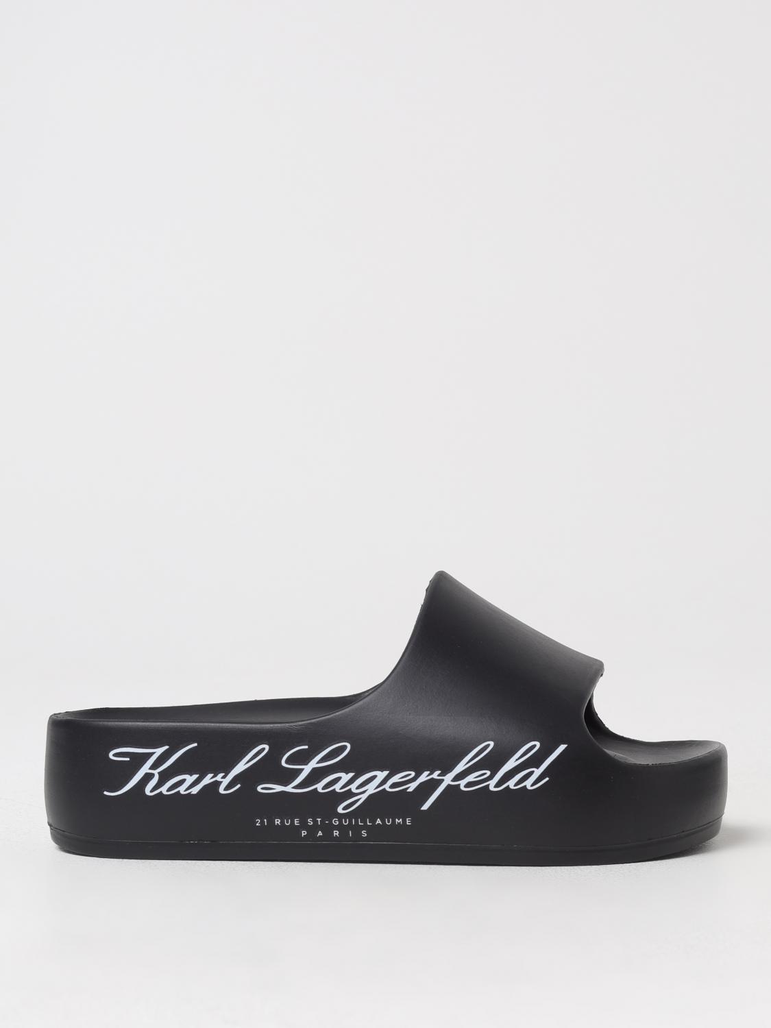 Womans 플랫 샌들 Karl Lagerfeld