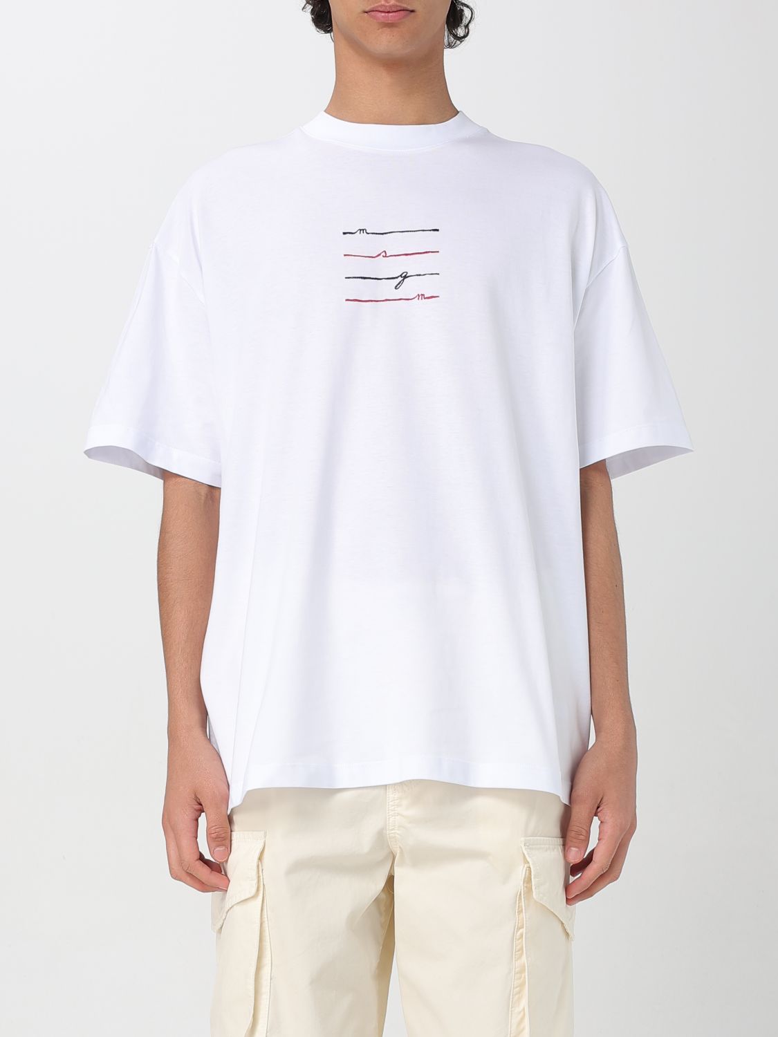 Mens 티셔츠 Msgm