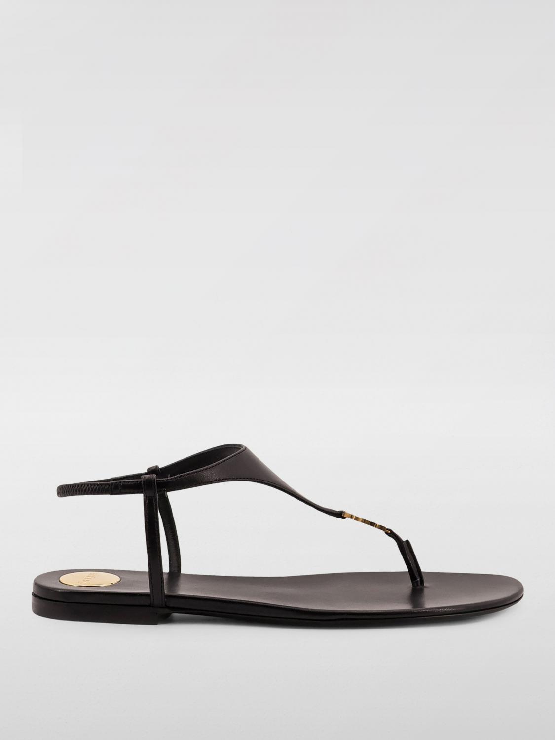 Womans 플랫 샌들 Saint Laurent