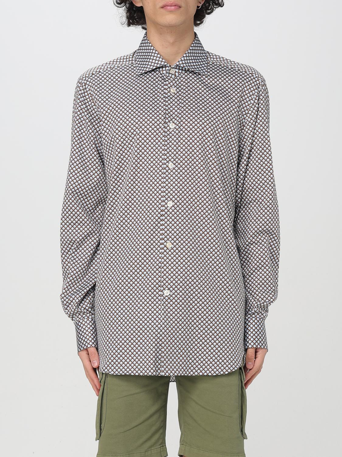 Mens 셔츠 Kiton