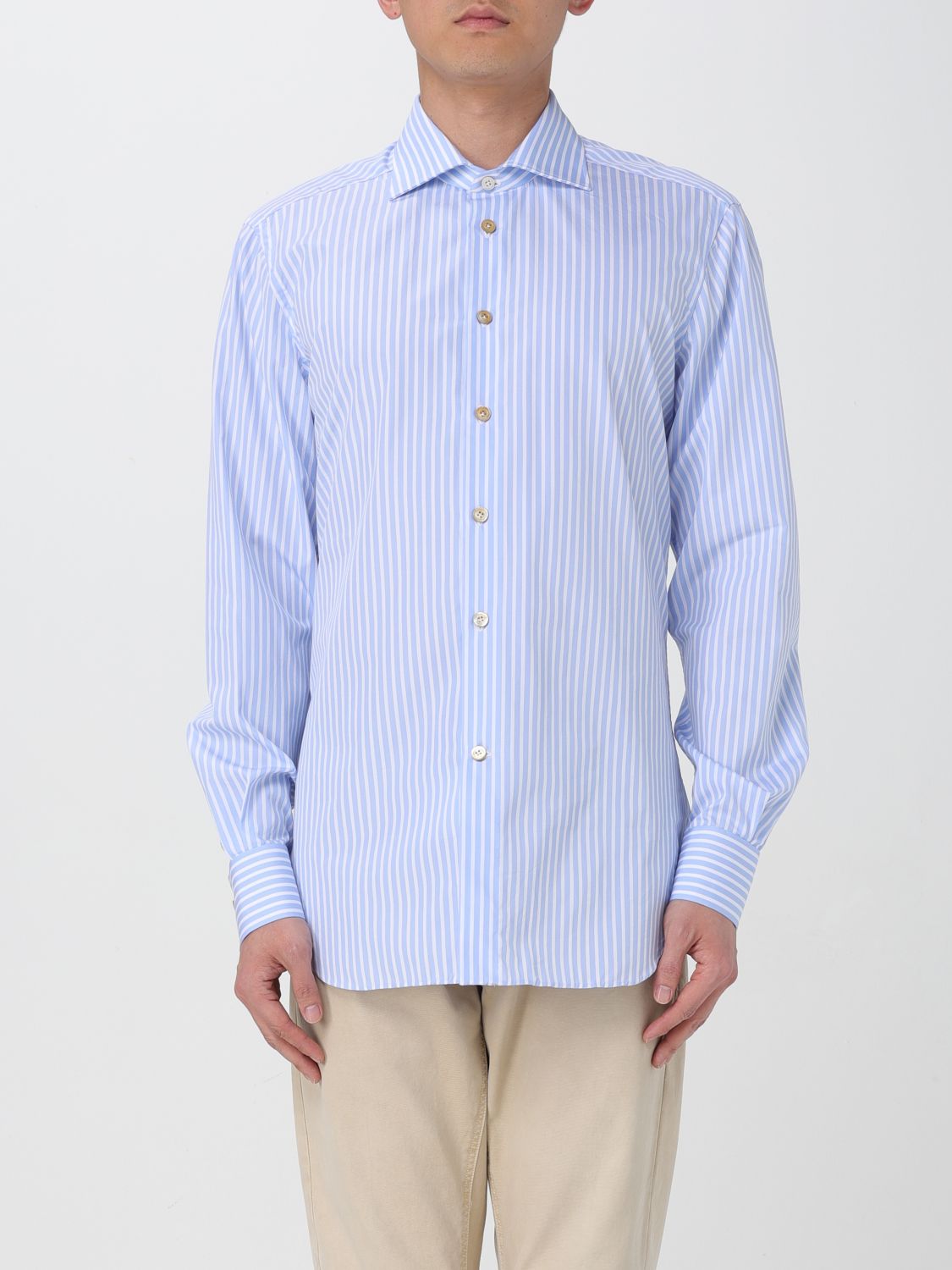 Mens 셔츠 Kiton