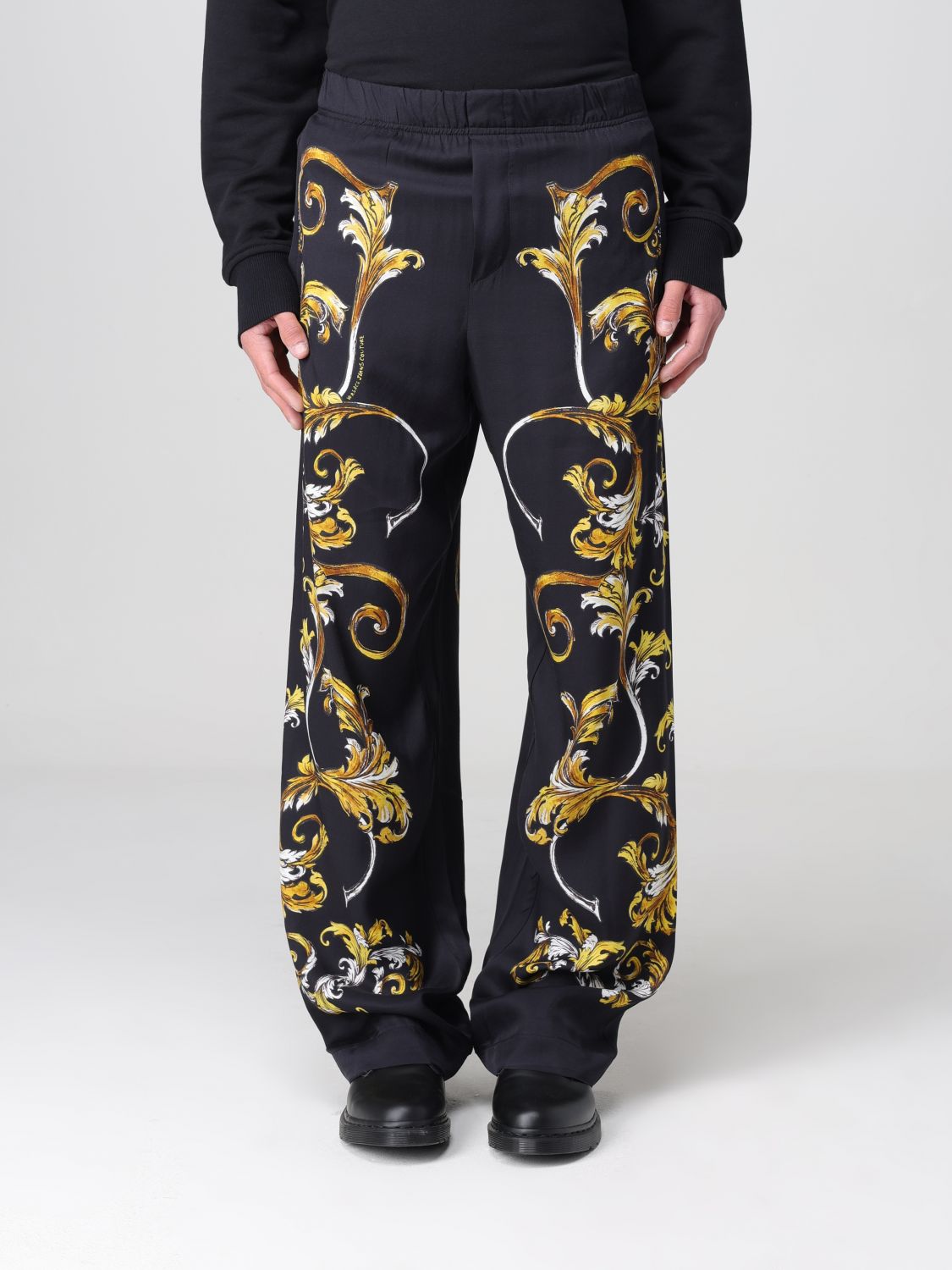 Mens 팬츠 Versace 진 꾸뛰르