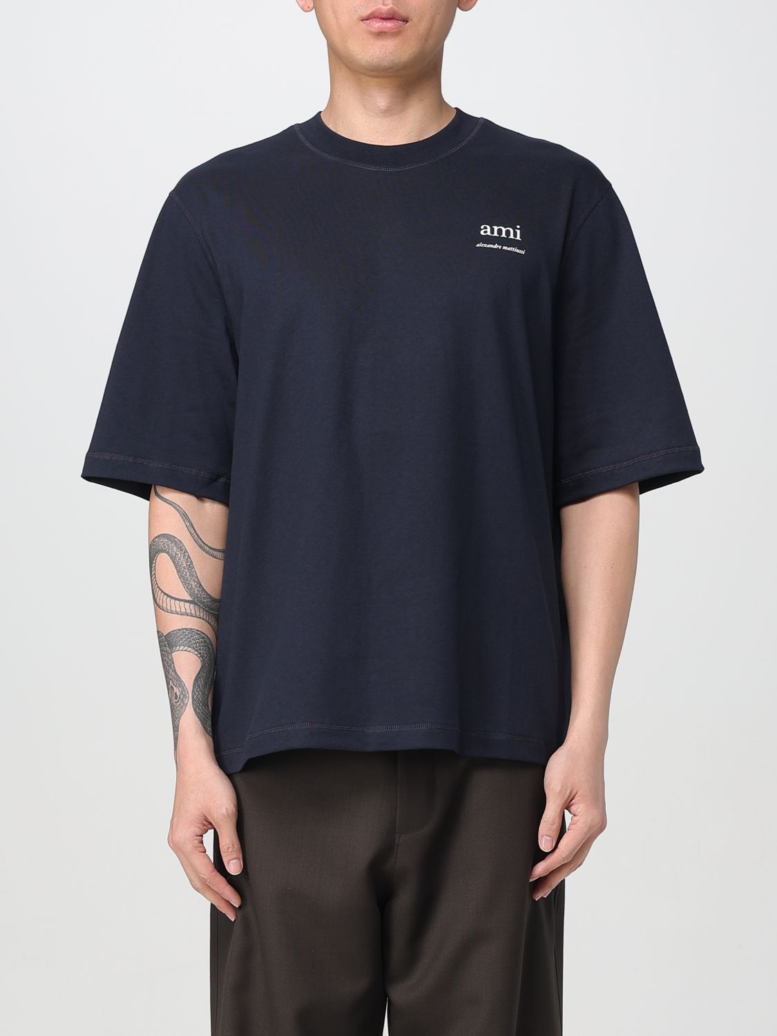 Mens 티셔츠 Ami 파리