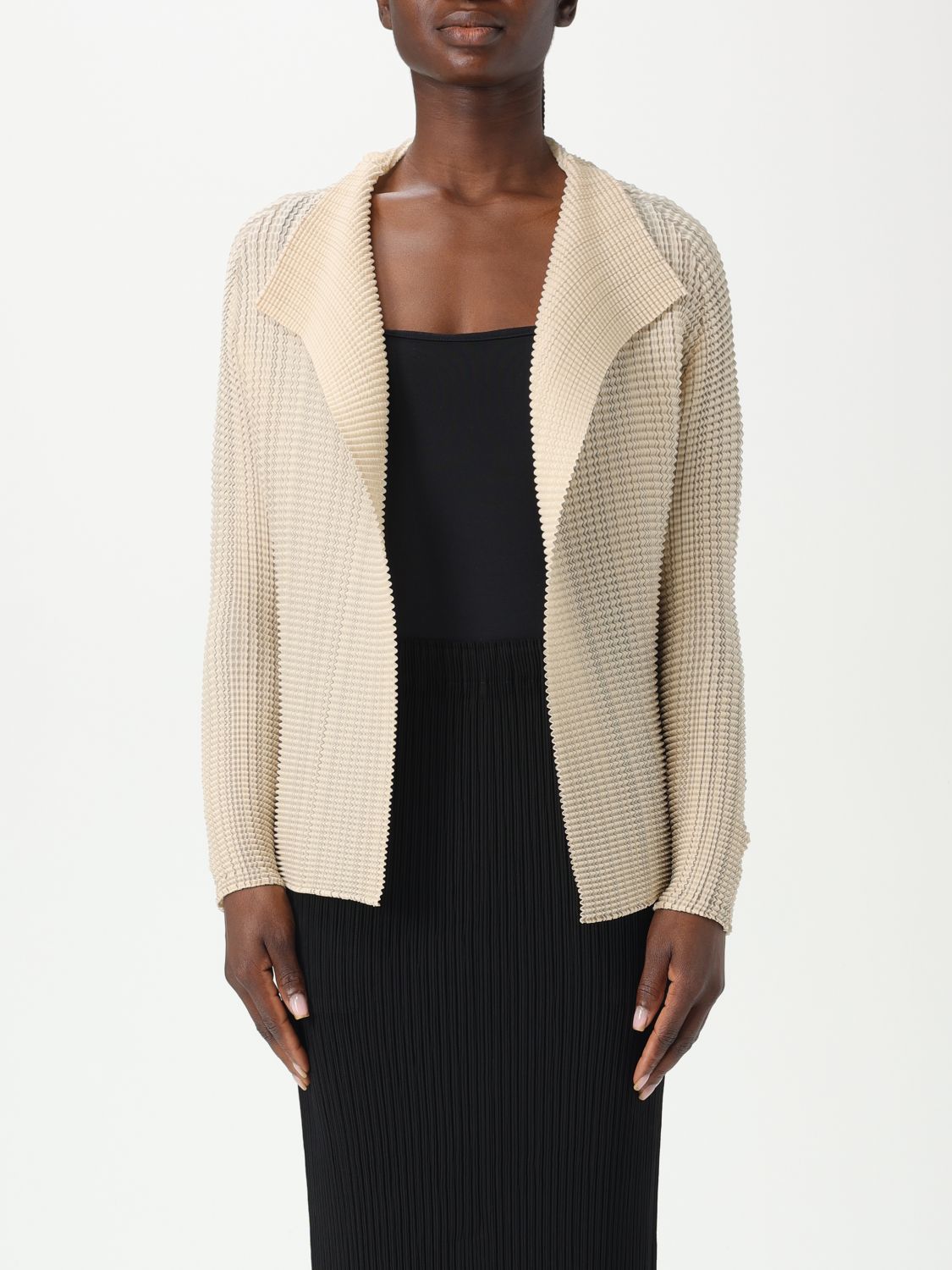 Womans 가디건 Issey Miyake