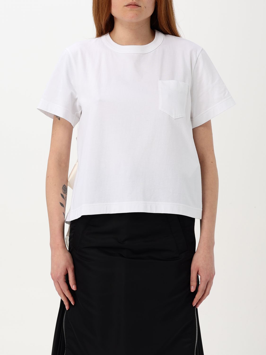 Womans 티셔츠 Sacai
