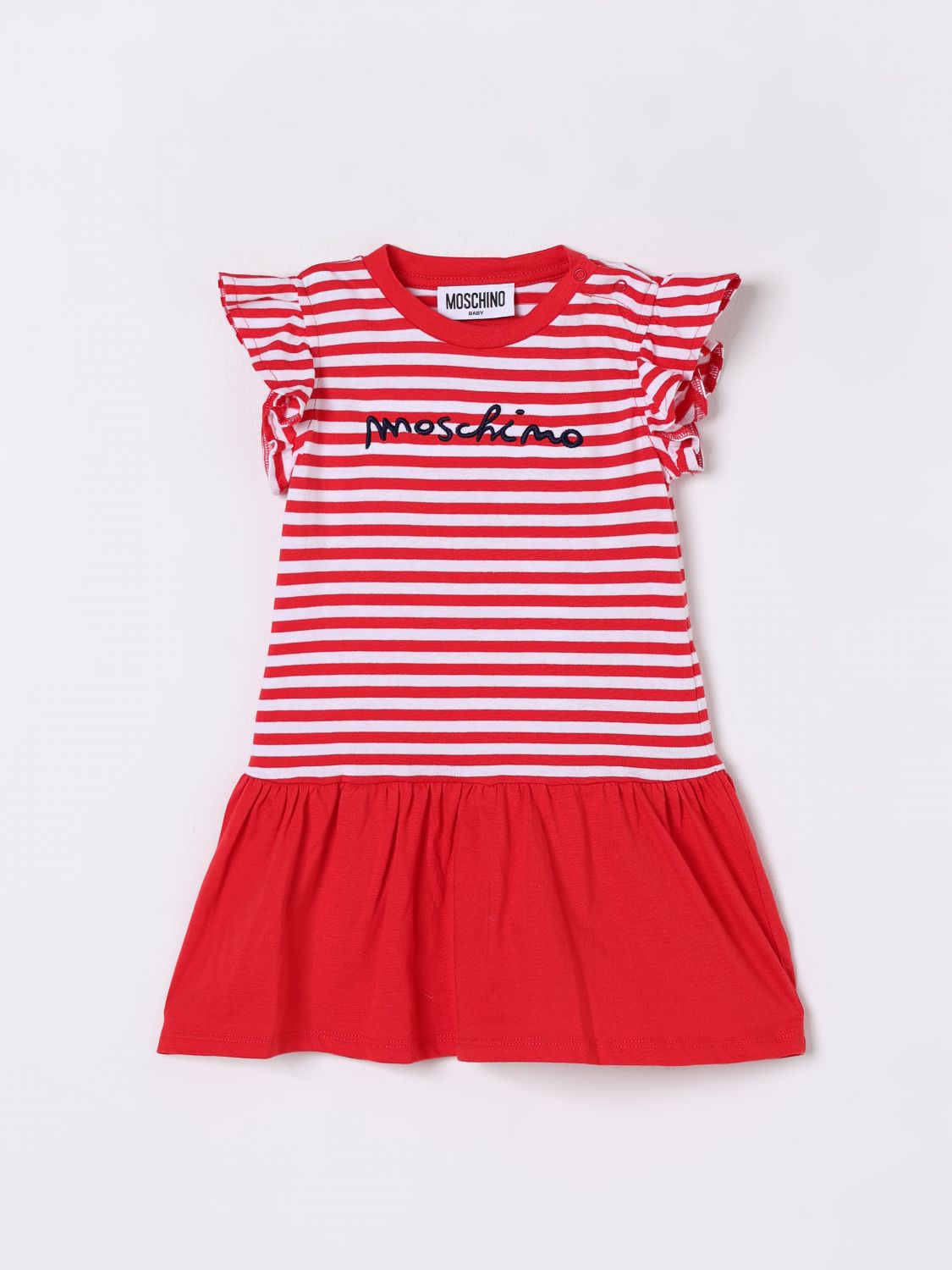 Little Girls 드레스 Moschino
