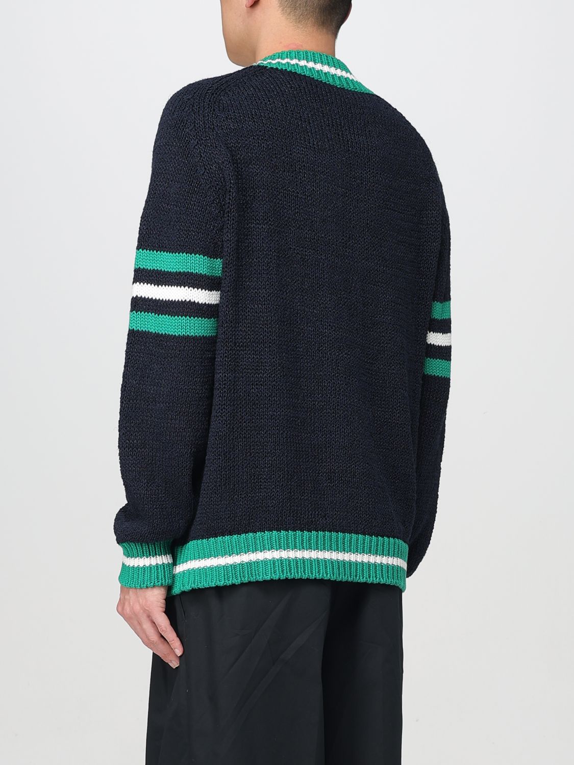 Mens 가디건 Roberto Collina