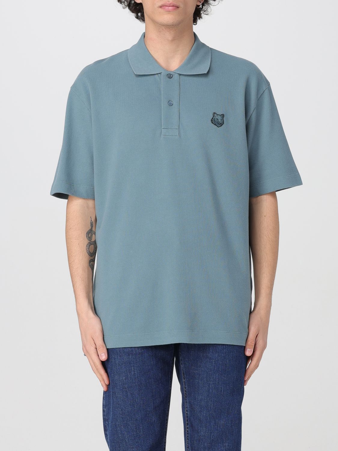 Mens 폴로 셔츠 Maison Kitsuné