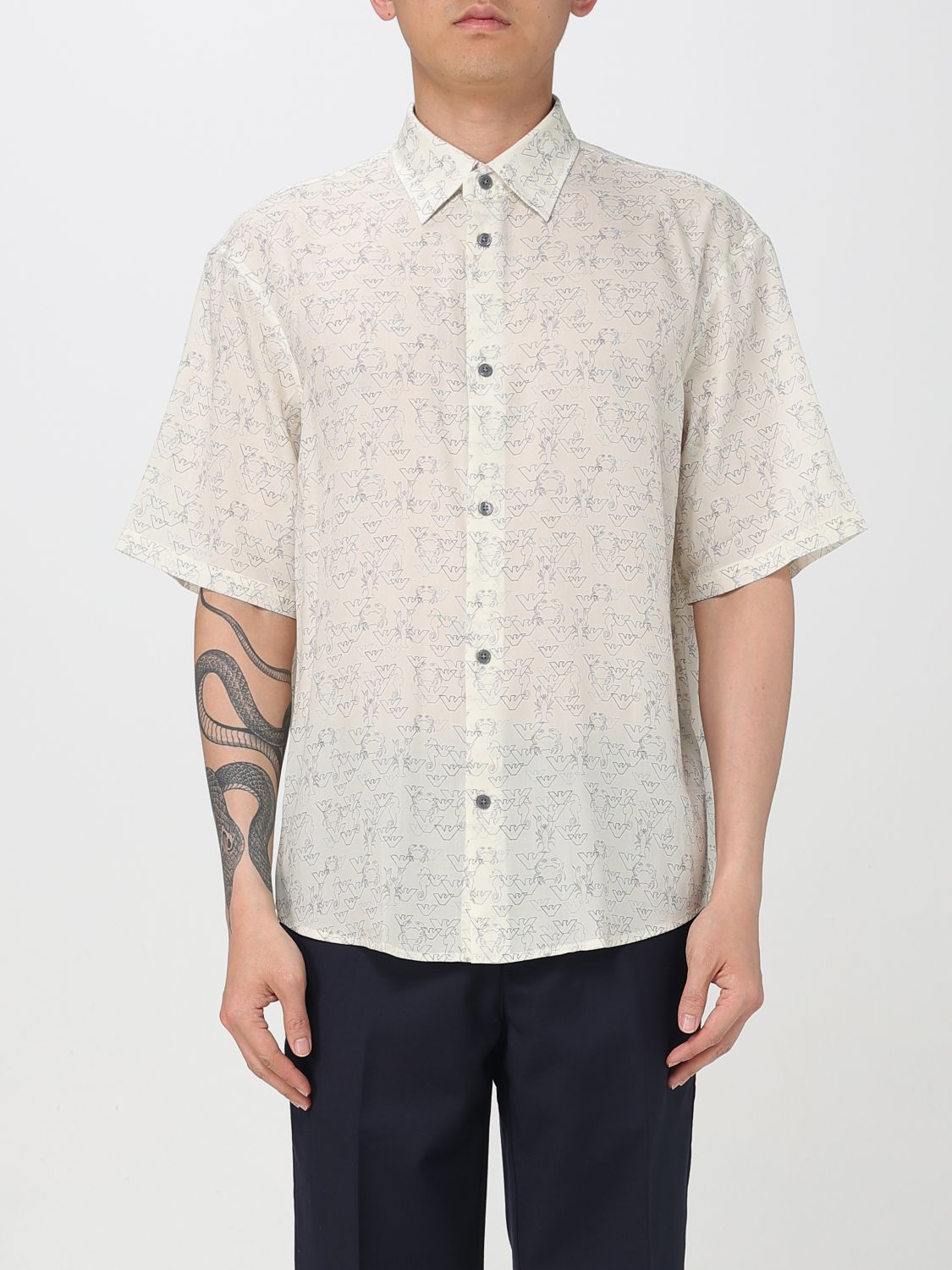 Mens 셔츠 Emporio Armani