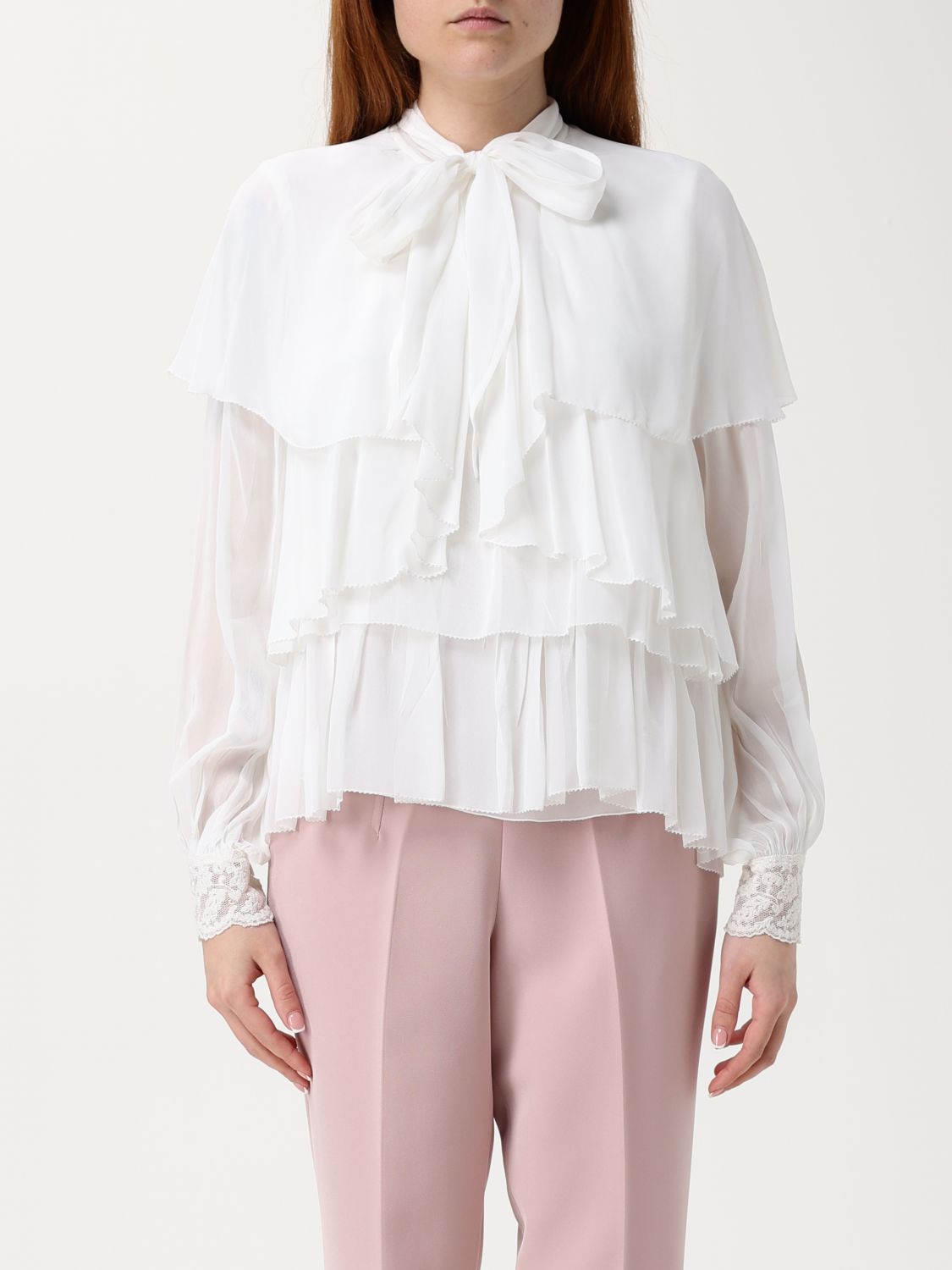 Womans 탑 Twinset