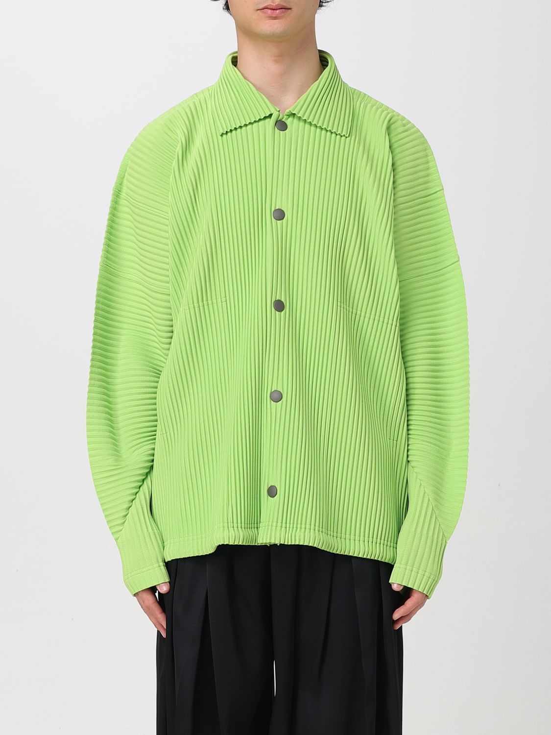 Mens 셔츠 Homme Plisse Issey Miyake