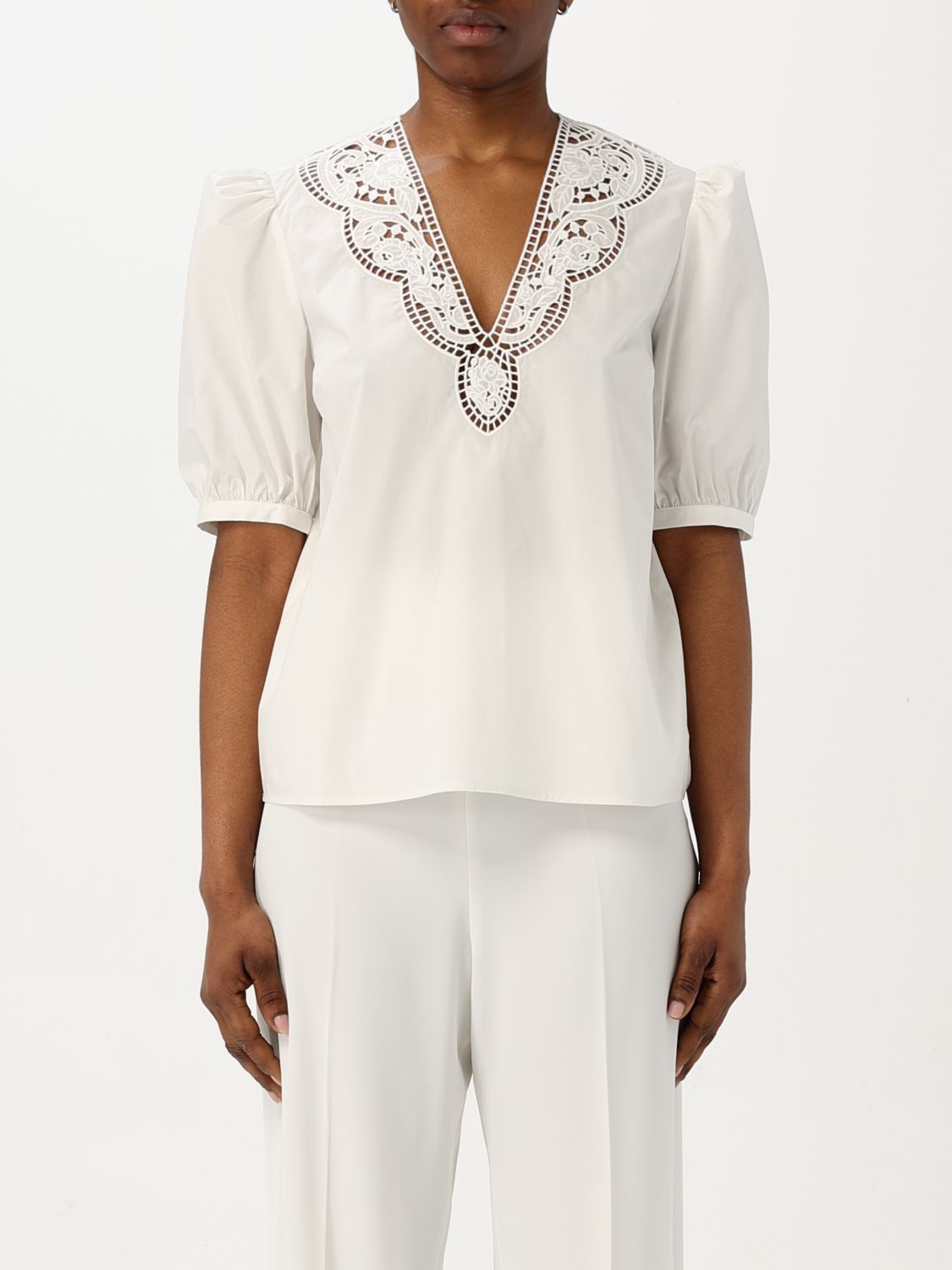 Womans 탑 Twinset