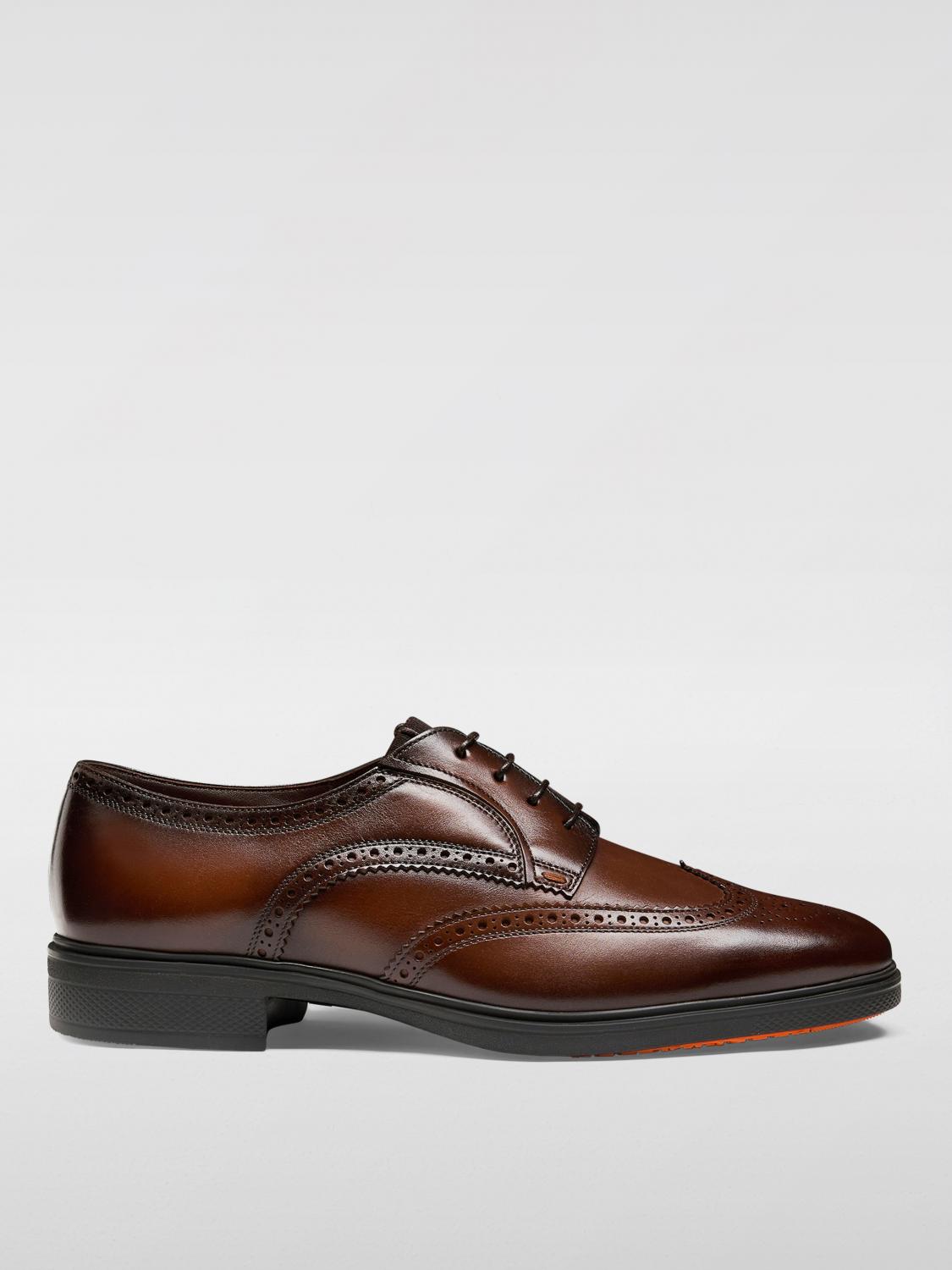 Mens 브로그 슈즈 Santoni