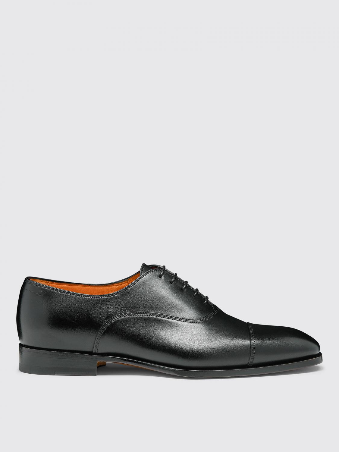 Mens 브로그 슈즈 Santoni