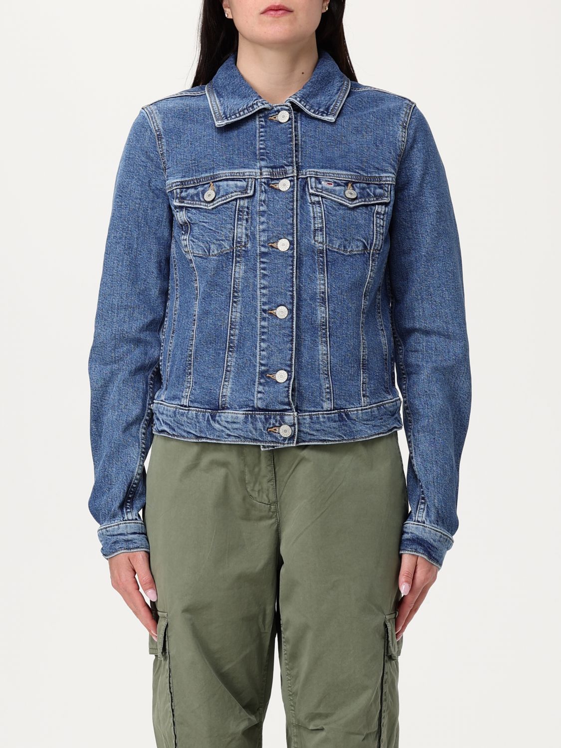 Womans 자켓 Tommy 진