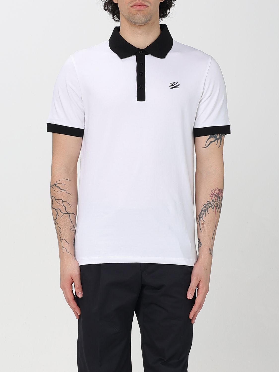 Mens 폴로 셔츠 Karl Lagerfeld