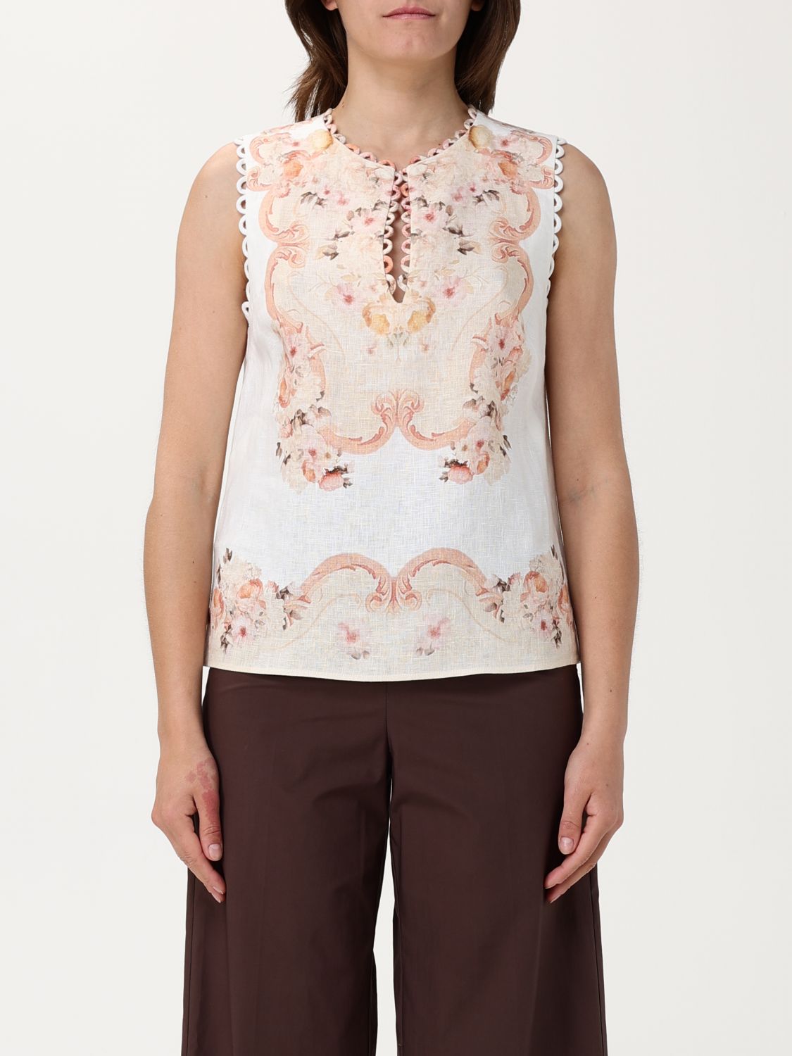 Womans 탑 Twinset
