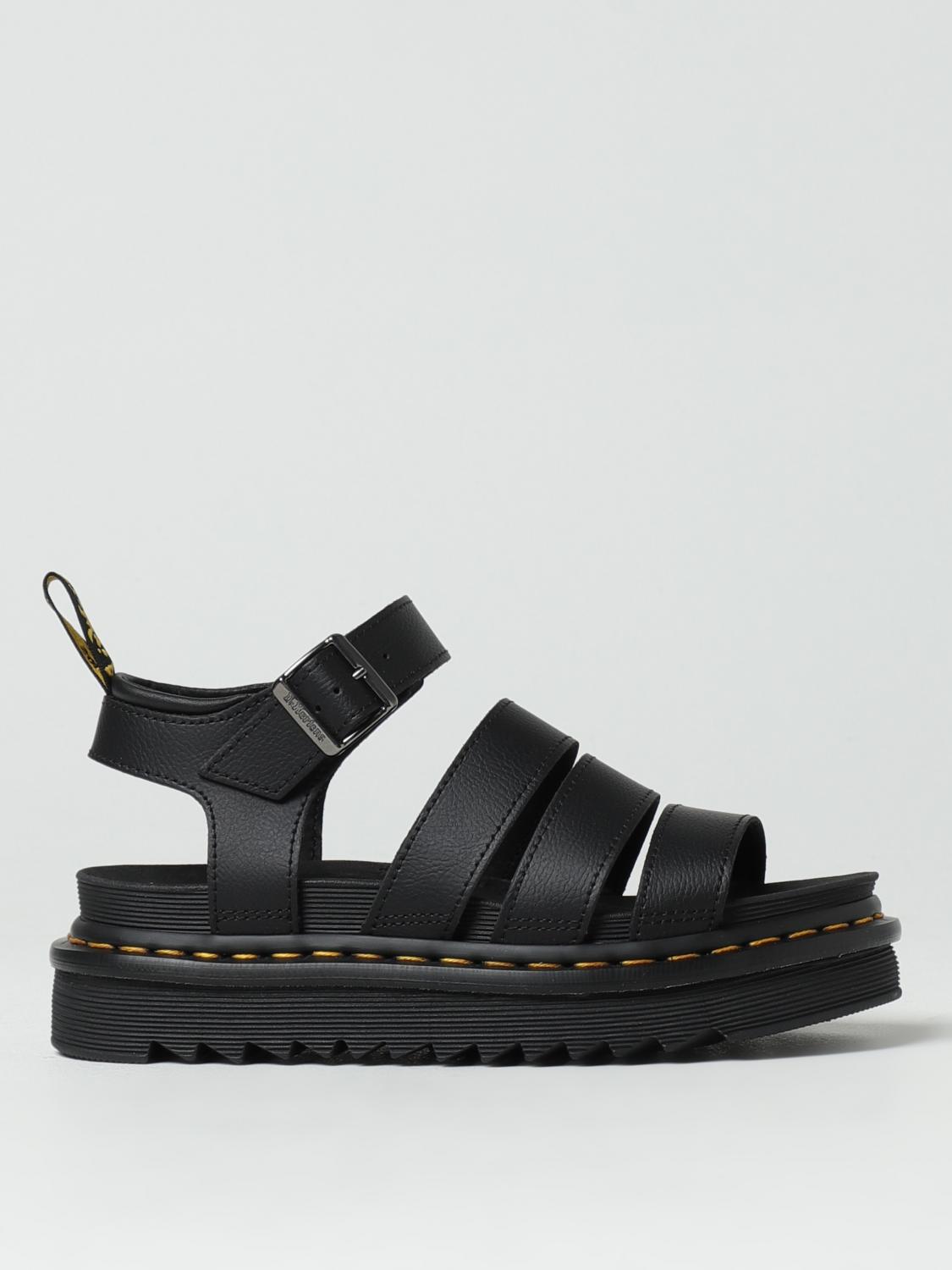 Womans 플랫 샌들 Dr Martens