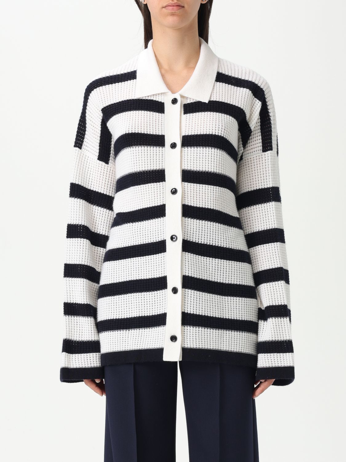 Womans 가디건 Allude
