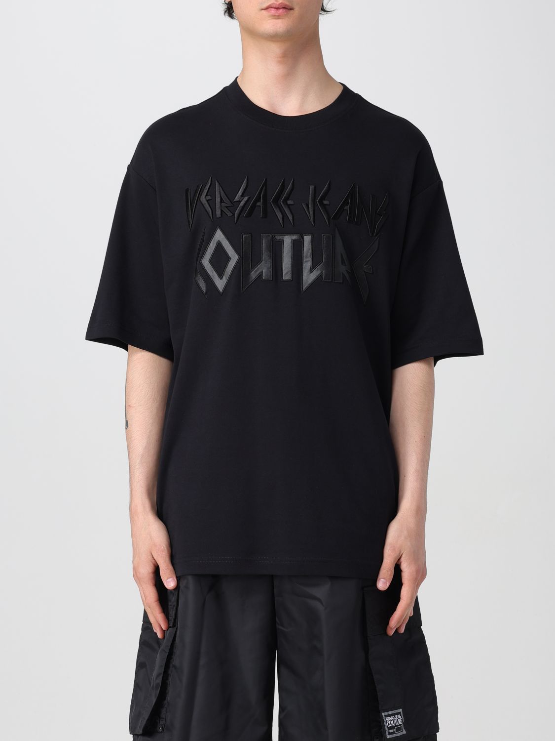 Mens 티셔츠 Versace 진 꾸뛰르