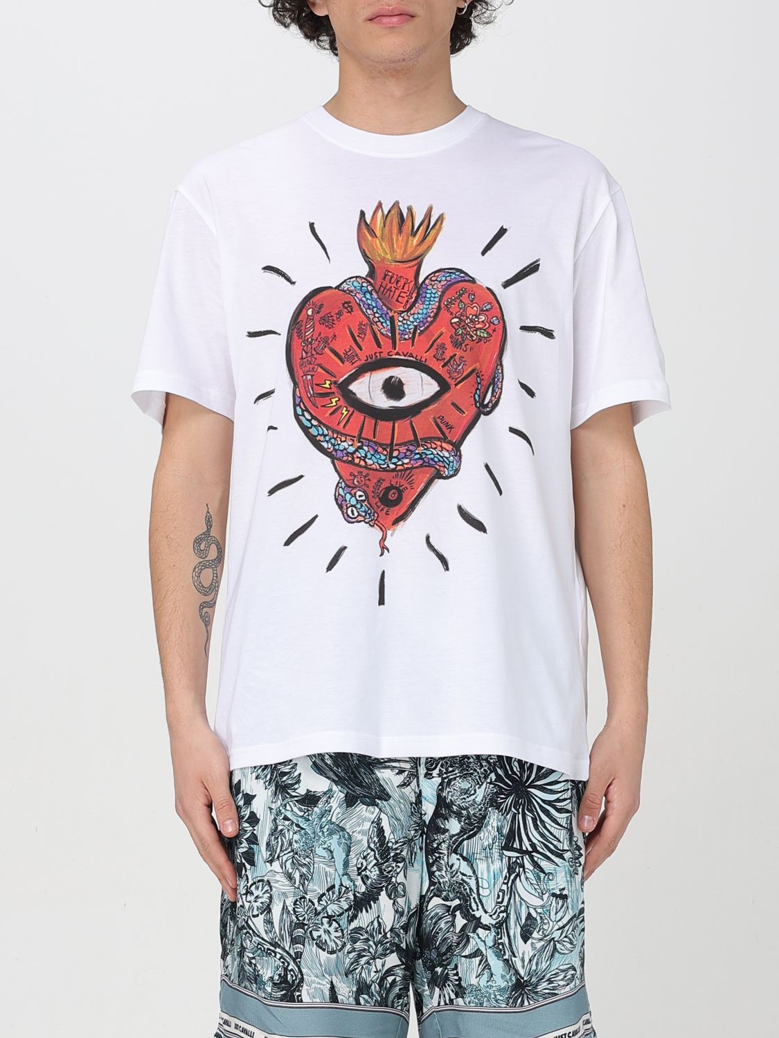 Mens 티셔츠 Just Cavalli