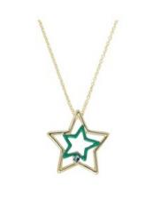 9K 골드 ESTRELLAS POLISHED 네크리스