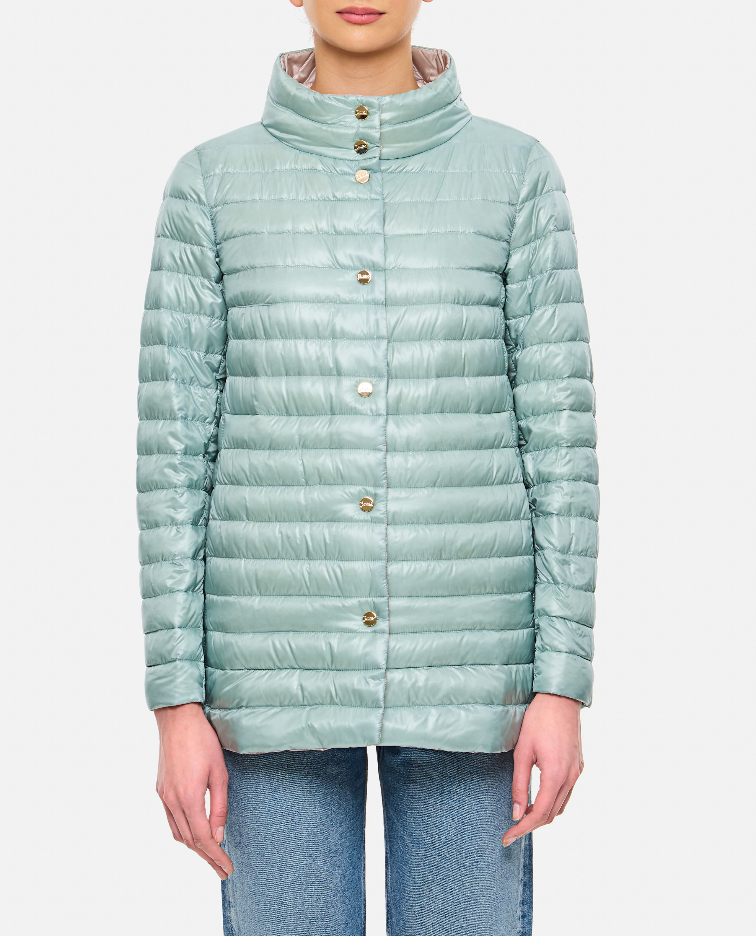 리버시블 나일론 DOWNJACKET