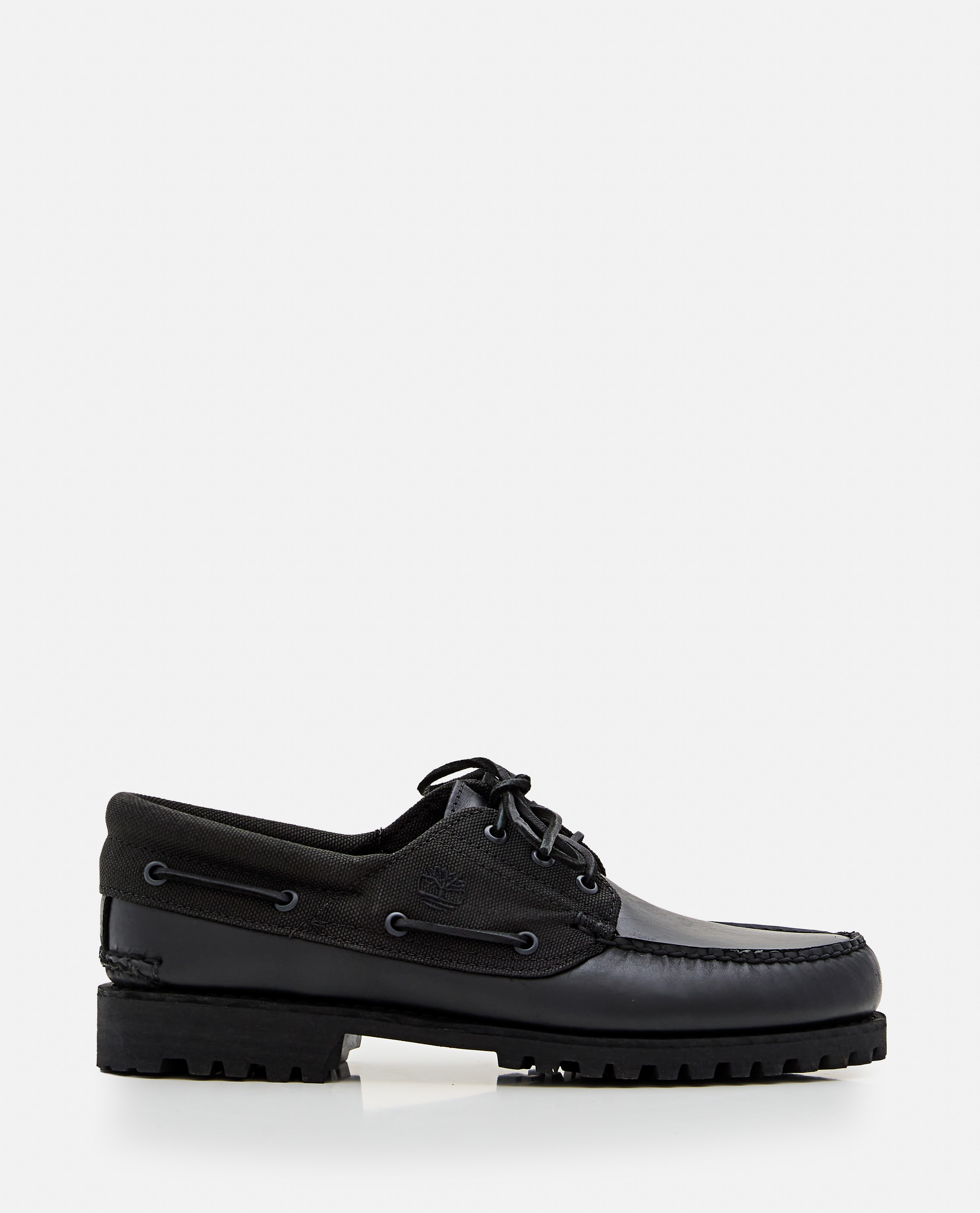 TIMBERLAND AUTHENTIC BOAT SHOE BLACKOUT 풀 그레인