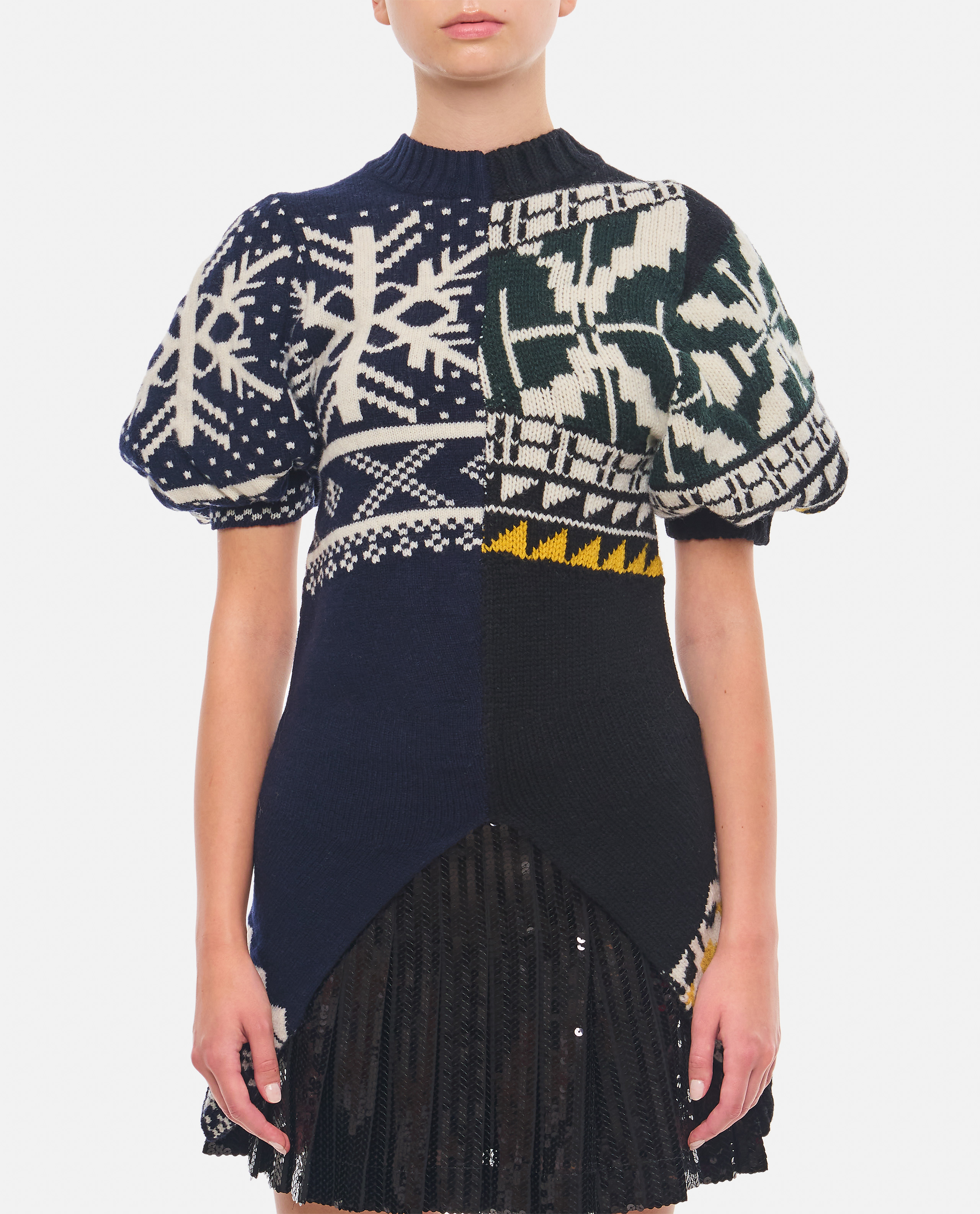 롱 패턴 KNITWEAR